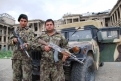 Дворцовая охрана — это измотанные войной афганские парни.