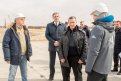 Василий Орлов показал Юрию Трутневу стройплощадку нового моста через Зею в Благовещенске