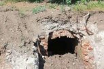 Экскаватор откопал старинный туннель на площади Ленина в Благовещенске