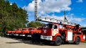 Подарок огнеборцам: пять автоцистерн и 30-метровую автолестницу получили пожарные части Приамурья