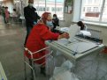 В Серышевском районе 85-летняя амурчанка пришла на избирательный участок с ходунками