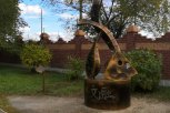 Балалайка и пипа: в благовещенском парке Дружбы появился новый арт-объект
