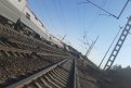 Локомотив и 14 вагонов сошли с рельсов в результате ДТП в Свободненском районе