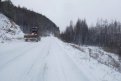На автодороге Благовещенск — Свободный затруднено движение из-за снега и гололедицы