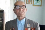 В первый день нового года Василий Орлов поздравил со столетием ветерана