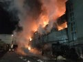 Трехэтажное административное здание РЖД в Тынде тушили с помощью пожарного поезда больше трех часов
