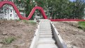 В Тынде на БАМовском Арбате установили лестницы по просьбам горожан