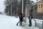 За выходные в Белогорске выпало 60 процентов месячной нормы снега