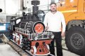 Повар-паровоз: железнодорожник из Тынды создал арт-объект с мангалом для стейков и шашлыков
