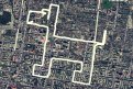 Арт-ран: бегун из Благовещенска с помощью GPS нарисовал новогоднего оленя