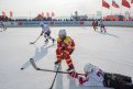 Последняя игра российско-китайского хоккейного матча завершилась победой Амурской области