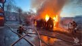 Благовещенские пожарные предположили поджог хозпостроек на Шевченко