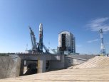 На космодроме Восточный вывезли на стартовый комплекс ракету «Союз-2.1а»