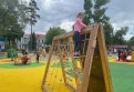 В горпарке Благовещенска открылась инклюзивная детская площадка