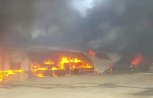 В Селемджинском районе загорелось деревообрабатывающее предприятие