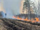 Пожарные Приамурья тушат возгорание в 33 километрах от села в Зейском округе