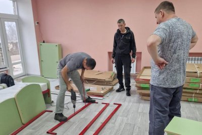 Приамурье помогло подшефному району ДНР впервые за 33 года отремонтировать детский сад