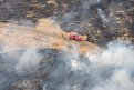В Магдагачинском районе с вертолета заметили виновников лесного пожара