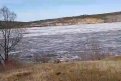 В Шимановском округе лед на Зее снес опору линии электропередачи (видео)