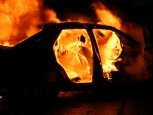 Летняя кухня и машина сгорели в Белогорске