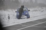 Снежные заторы на северных дорогах Приамурья устранили