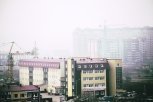 Благовещенск затянуло дымом с горящих китайских полей