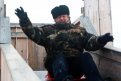 Мэр на ледянке: Павел Березовский проверил качество городских горок