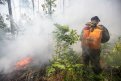 Лесной пожар вблизи села Черняево потушили в Магдагачинском районе