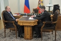 Губернатор встретился с Владимиром Путиным