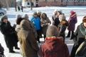 Несмотря на мороз, жители Возжаевки выходят на улицы с требованием навести порядок.