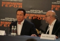 Арнольд Шварценеггер дал пресс-конференцию для российских журналистов.
