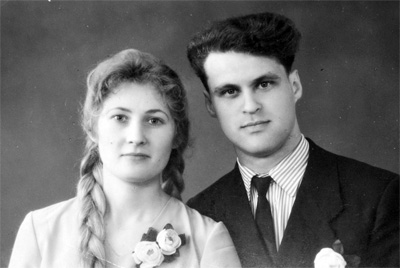 Анатолий принял решение жениться, едва увидев Валентину (фото из семейного архива).