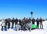 Курсанты «Рубежа» прошли на лыжах вдоль госграницы