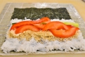Овощные суши в японской кухне не встретишь — это европейский вариант.