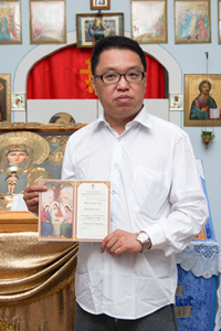 После крещения Ду Чжун Ци стал Василием Дубининым.