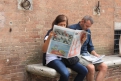 В Италии невероятная любовь к традиционным газетам и журналам.