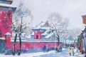 Холодный день в Пекине, 2010 г. Художник Владимир Хрустов, Хабаровск.