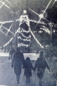 1980  год. Ночная елка.