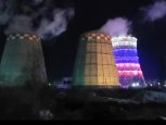 На Благовещенской ТЭЦ протестировали подсветку (видео)