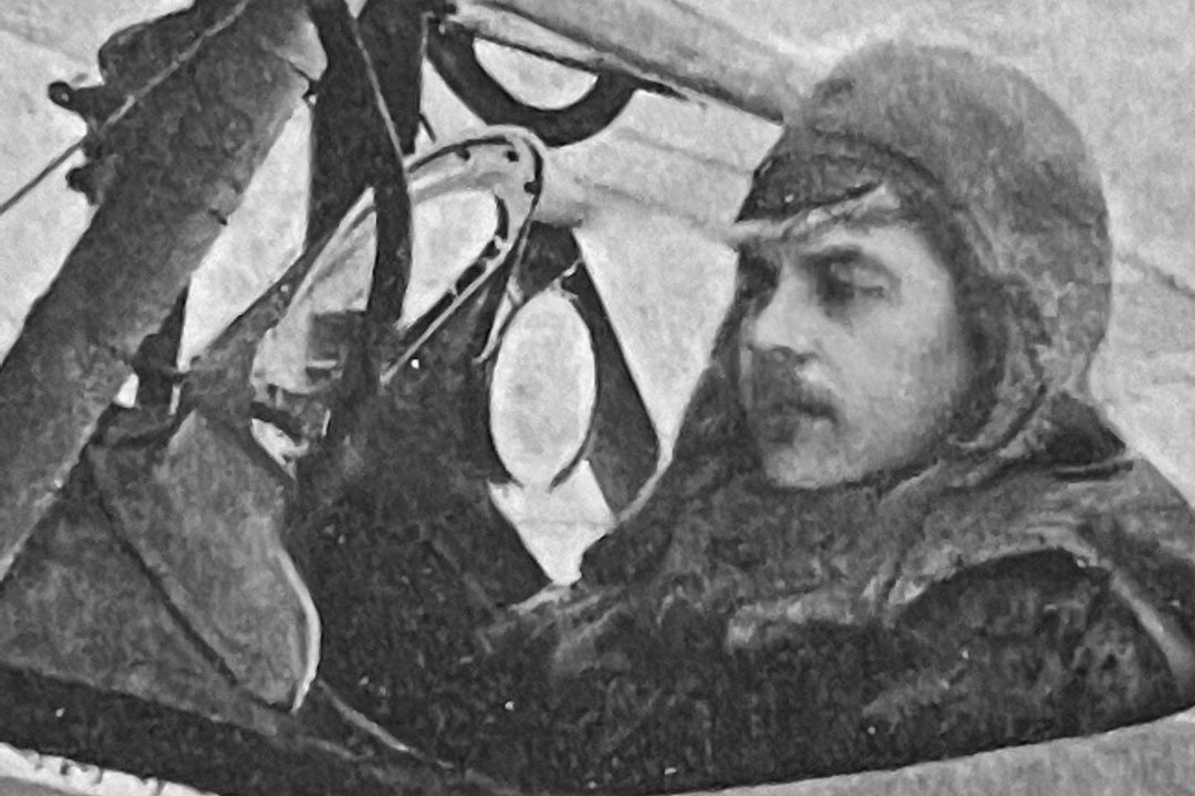 Первый амурский летчик Евгений Чепурин.
