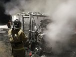 В Белогорском районе загорелся автомобиль: подозревают поджог
