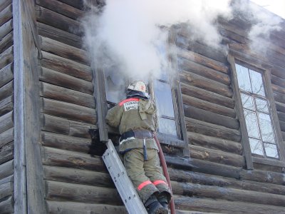 В Рождество в Амурской области потушили десять пожаров