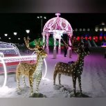 В  Белогорске снежно-ледовый городок простоит до конца января