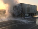 Пожарные в Свободненском районе потушили загоревшийся грузовик