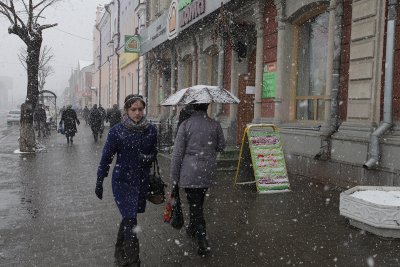 Непогода продолжится: в Приамурье прогнозируют мокрый снег и порывистый ветер