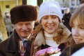На съемках сериала «Каменская» с исполнительницей заглавной роли Еленой Яковлевой.