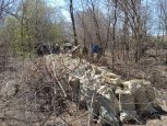 Сотни мешков с мусором: на Вознесенском кладбище в Благовещенске прошел субботник