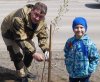 В Чигирях высадили Сад памяти из 250 деревьев