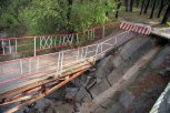 Мэр Благовещенска пообещал отремонтировать разрушенный мост в Моховой Пади