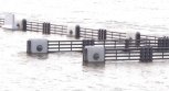 Набережную в Хэйхэ закрыли для горожан из-за большой воды в Амуре